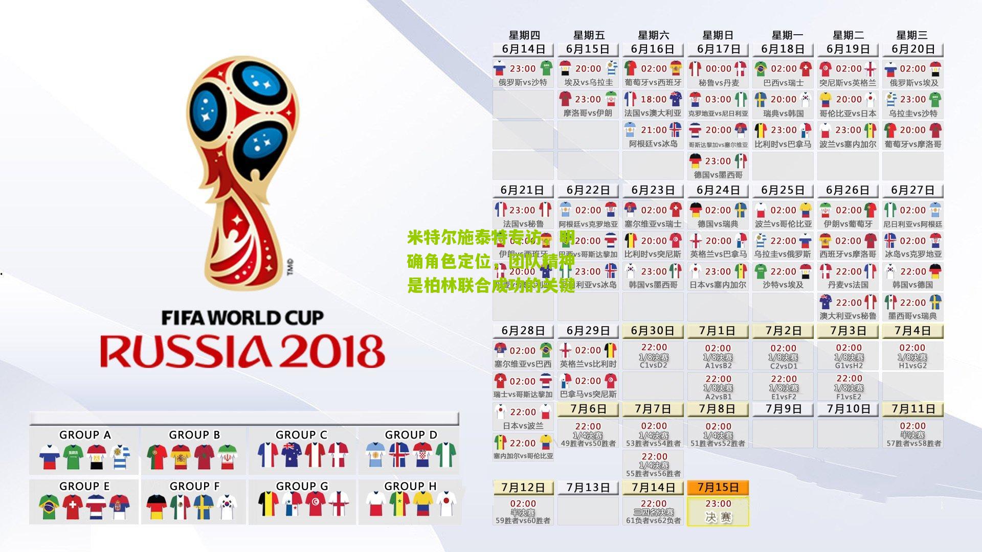 米特尔施泰特专访，明确角色定位，团队精神是柏林联合成功的关键